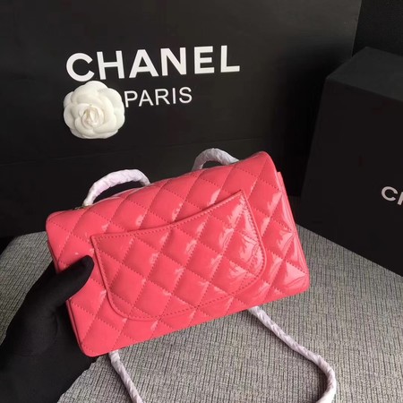 Chanel Classic Flap mini Bag Original Leather A1117 Pink