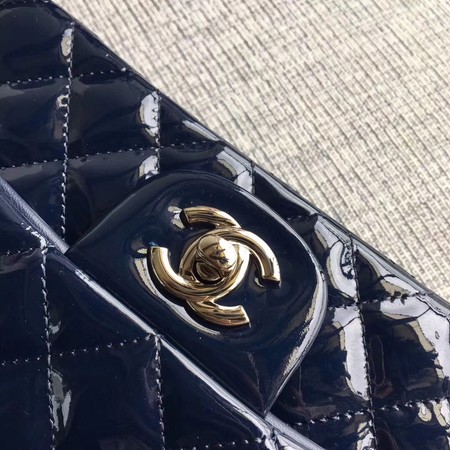 Chanel Classic Flap mini Bag Original Leather A1117 Royal