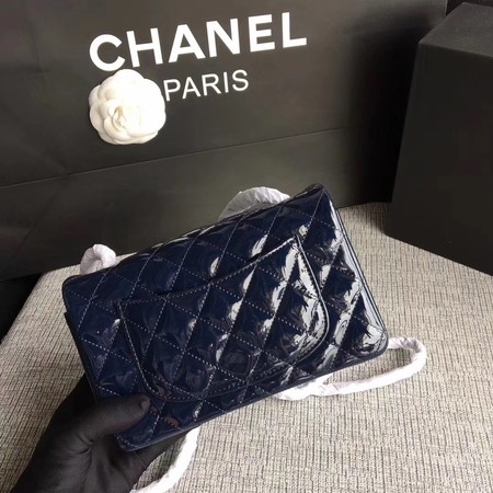 Chanel Classic Flap mini Bag Original Leather A1117 Royal