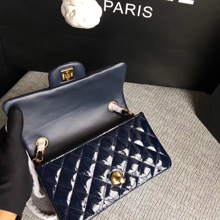 Chanel Classic Flap mini Bag Original Leather A1117 Royal