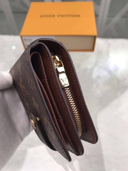 Louis Vuitton M61667 Monogram Canvas Zipped Compact Wallet Louis Vuitton M61667 Monogram Canvas Zipped Compact Wallet