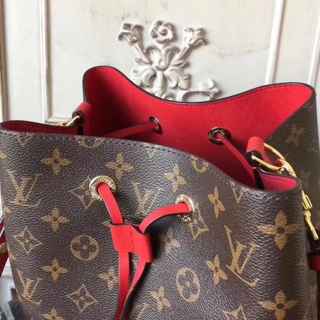 Louis Vuitton Monogram Canvas NEONOE M44020 Red