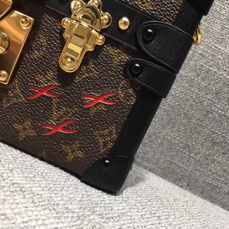 Louis Vuitton Petite Malle Monogram Canvas Bag M40273