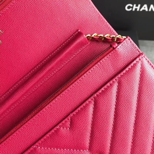 Chanel Owl Pendant Flap Shoulder Bag Calfskin Leather A33814 Pink