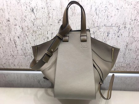 Loewe Hammock Calfskin Leather Tote Bag A9128 Khaki