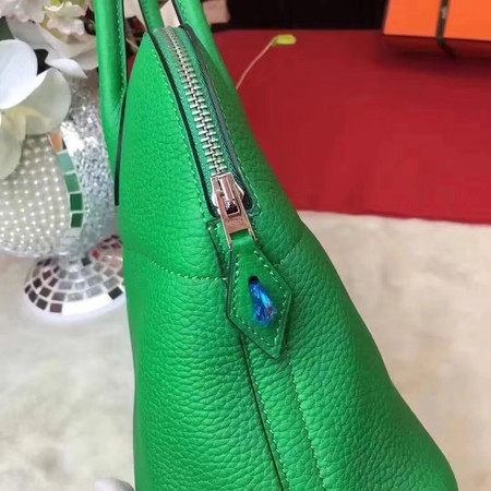 Hermes Bolide Original Leather Tote Bag B1007 Green