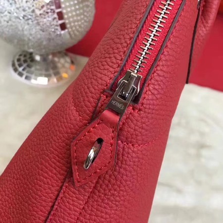 Hermes Bolide Original Leather Tote Bag B1007 Red