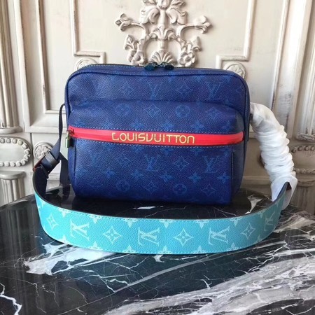 Louis Vuitton Monogram Canvas MESSNGER Bag 43845 Blue