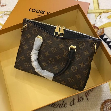 Louis Vuitton Original Monogram Canvas Pallas M42961 Black