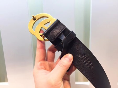 Gucci Leather Belt 414529 Black