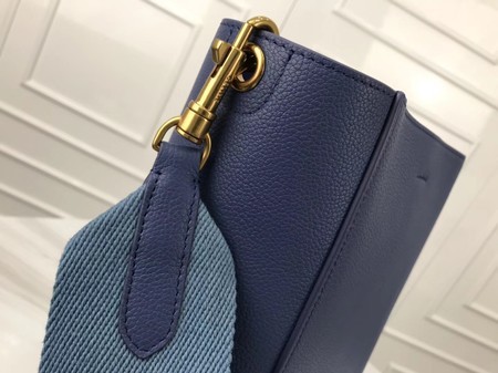 Celine Cabas Phantom Bags Original Calfskin Leather 3370 Skyblue