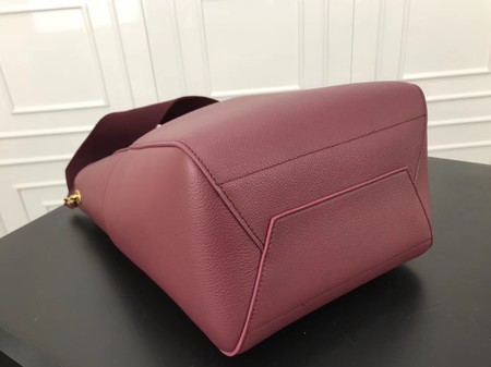 Celine SEAU SANGLE Cabas Bags Original Calfskin Leather 3369 Wine