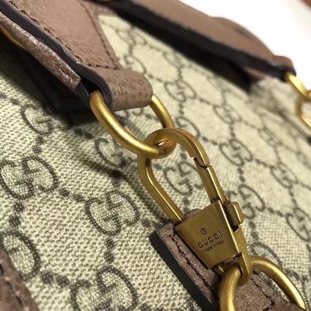 Gucci GG canvas supreme waist pack 489617 brown