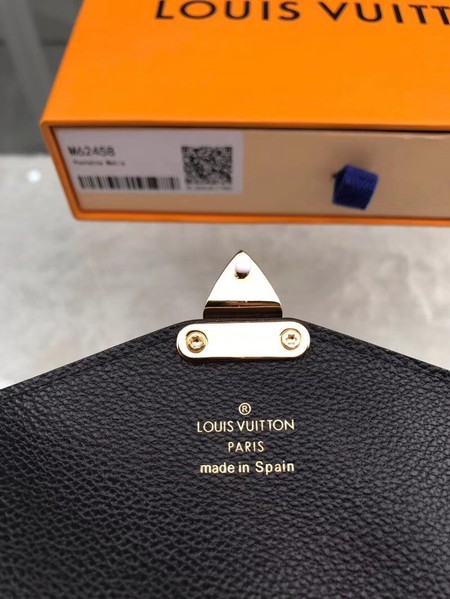 Louis Vuitton Monogram Empreinte PALLAS WALLET M62458 Black