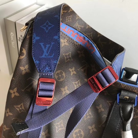 Louis Vuitton Monogram Macassar Canvas Keepall 50 Strap M43817 