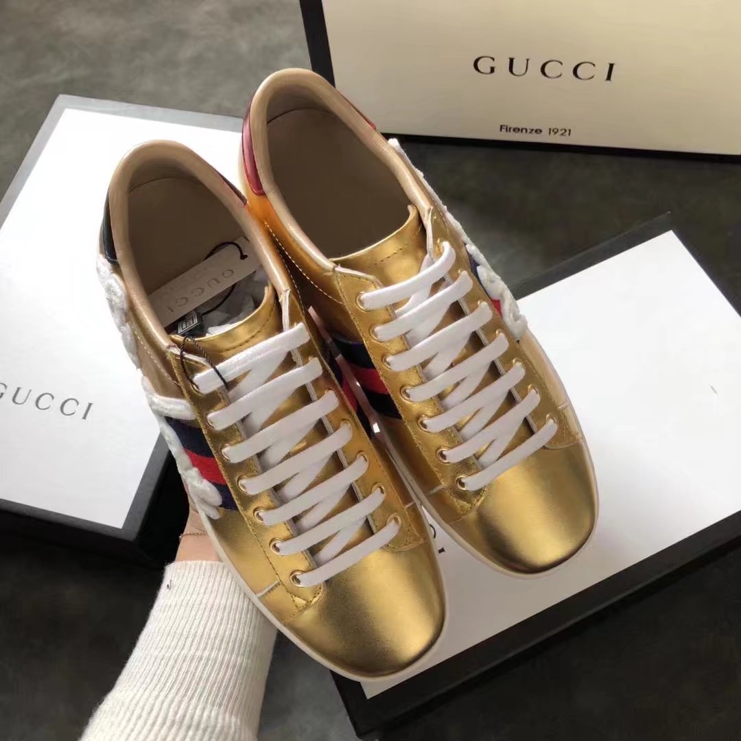 Gucci Lovers shoes GG1308H gold