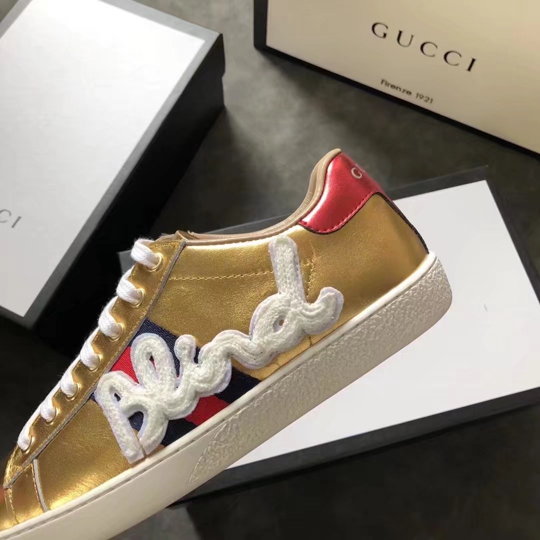 Gucci Lovers shoes GG1308H gold