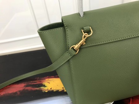 Celine Small Belt nano Bag Original Leather 98310 green