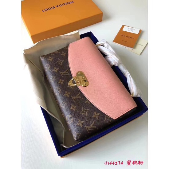 Louis vuitton original monogram canvas SAINT PLACIDE M44274 pink