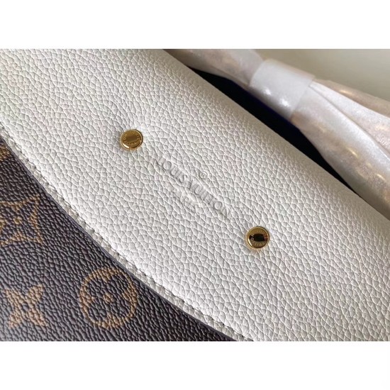 Louis vuitton original monogram canvas SAINT PLACIDE M44274 white