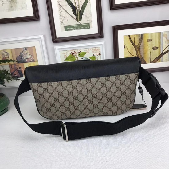 Gucci Soft GG Supreme belt bag 406372 black