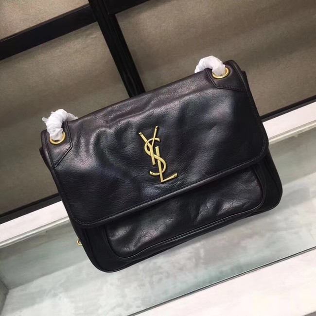 Saint Laurent Niki Medium Monogram Shoulder Bag 2830 black