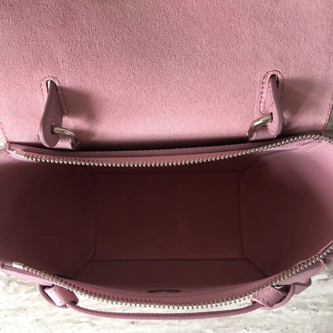 Celine NANO BELT BAG IN GRAINED CALFSKIN 99970 pink