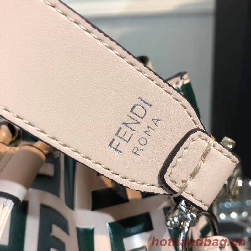 Fendi KAN I LOGO Handbag F0835 GREEN