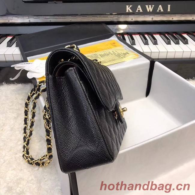 Chanel Small Classic Handbag A01113 black