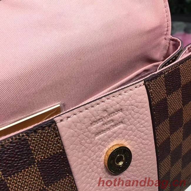 Louis Vuitton Original Damier Ebene Canvas BOND STREET BB N41071 pink