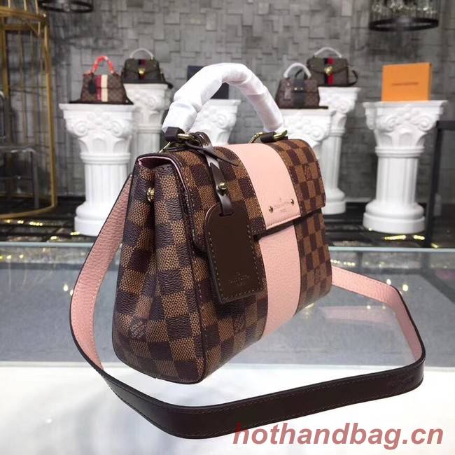 Louis Vuitton Original Damier Ebene Canvas BOND STREET BB N41071 pink