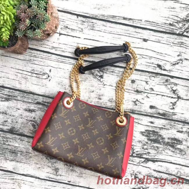 Louis vuitton original monogram canvas SURENE BB M43775 red