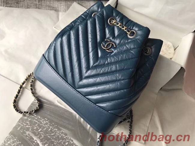 CHANEL Original Gabrielle Small Backpack A94485 blue