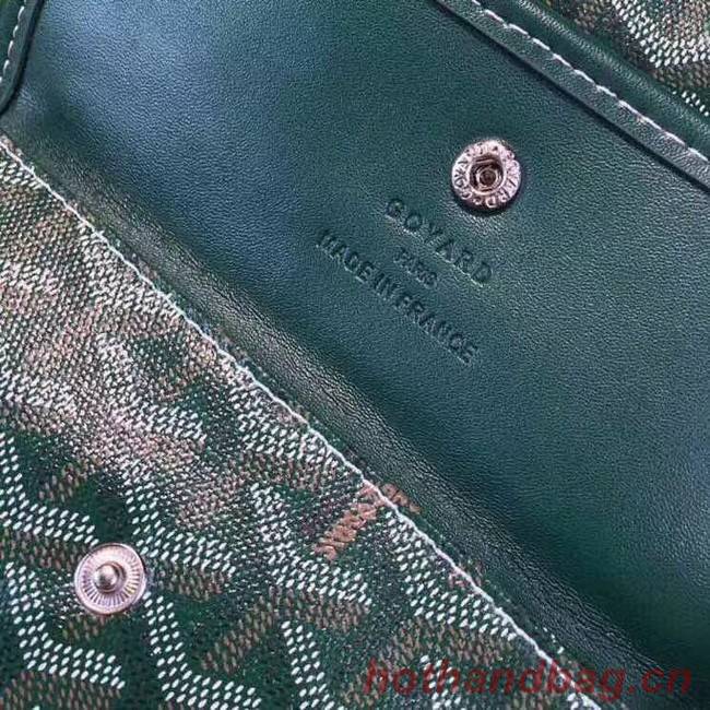 Goyard Y Doodling Calfskin Leather Tote Bag 36987 green