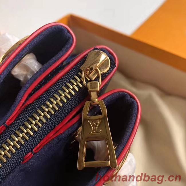 Louis vuitton original mongram empreinte PONTHIEU BB M43750 Navy-blue