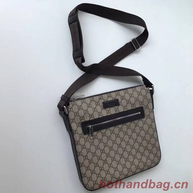 Gucci Courrier soft GG Supreme messenger 406408 brown