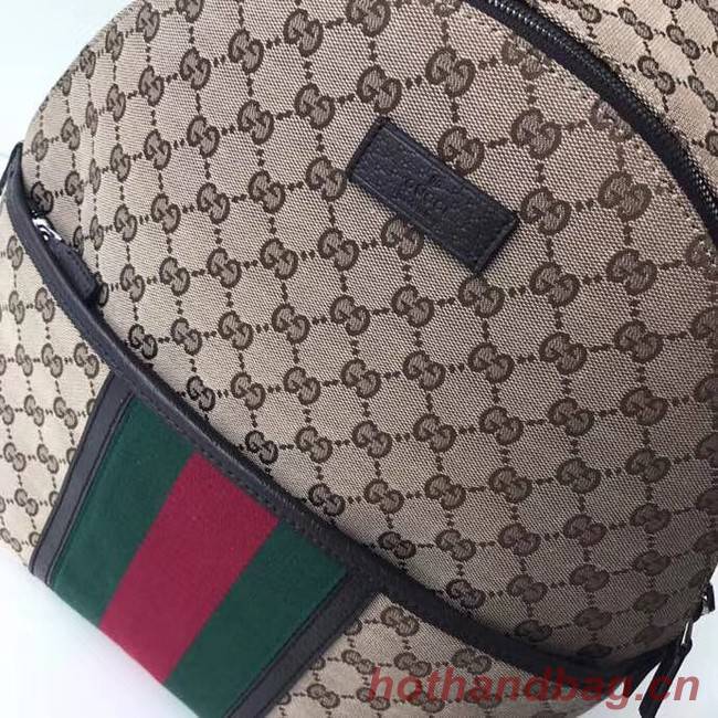 Gucci GG Supreme backpack 190278 brown