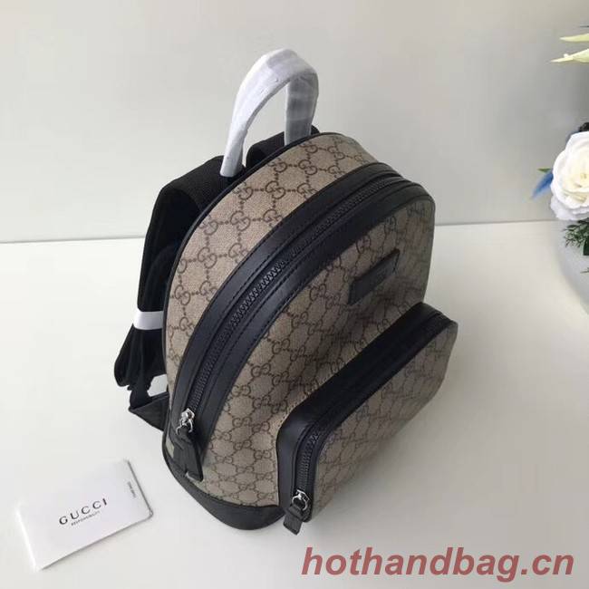 Gucci GG Supreme backpack 427042 Black