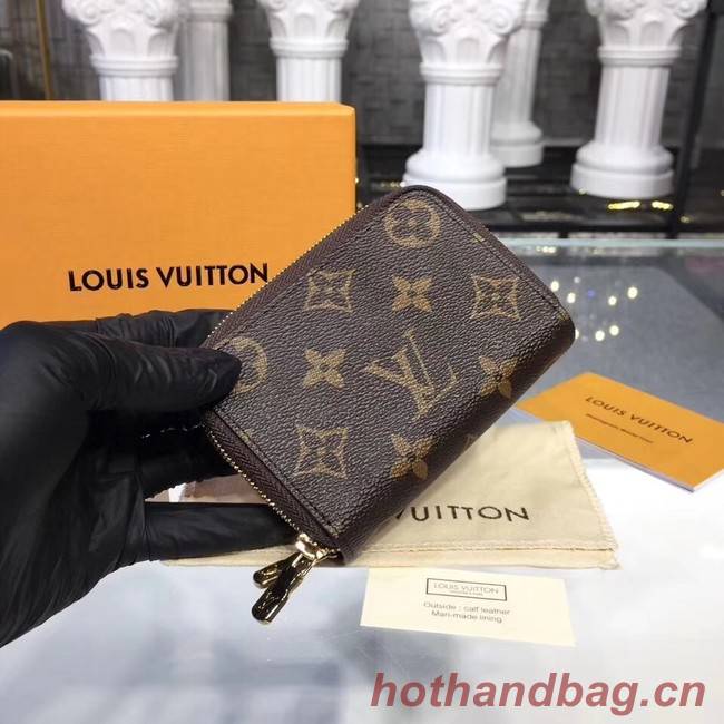 Louis Vuitton Monogram Canvas ZIPPY COIN PURSE M58106