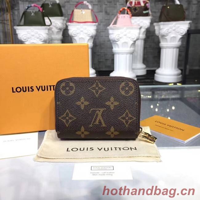 Louis Vuitton Monogram Canvas ZIPPY COIN PURSE M58106