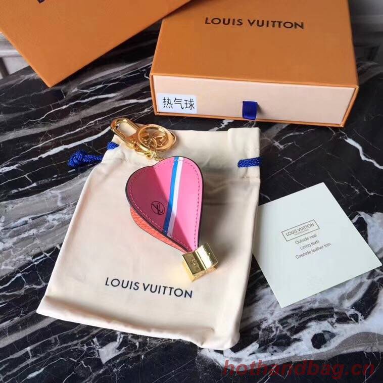 Louis vuitton IN THE AIR BAG CHARM AND KEY HOLDER M67392 pink