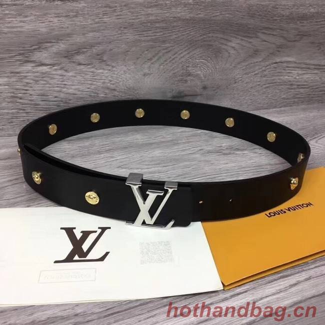 Louis Vuitton ICONIC 35MM BELT M0062V BLACK