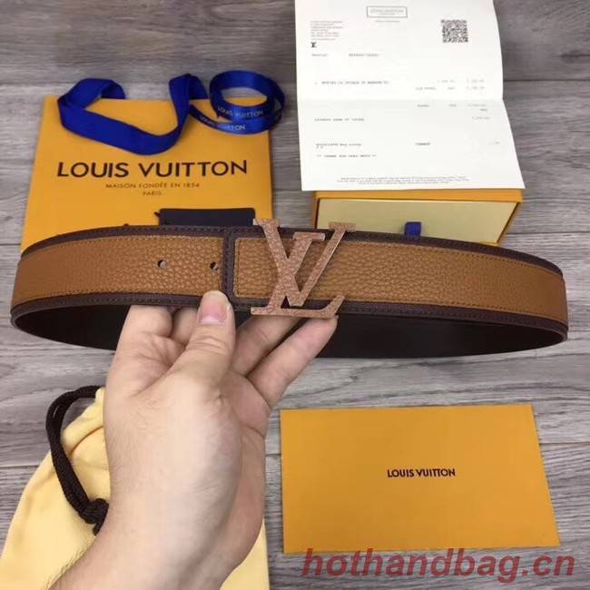 Louis Vuitton INITIALES 40MM BELT M0030 brown