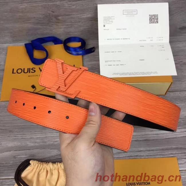 Louis Vuitton INITIALES 40MM BELT M0035S orange