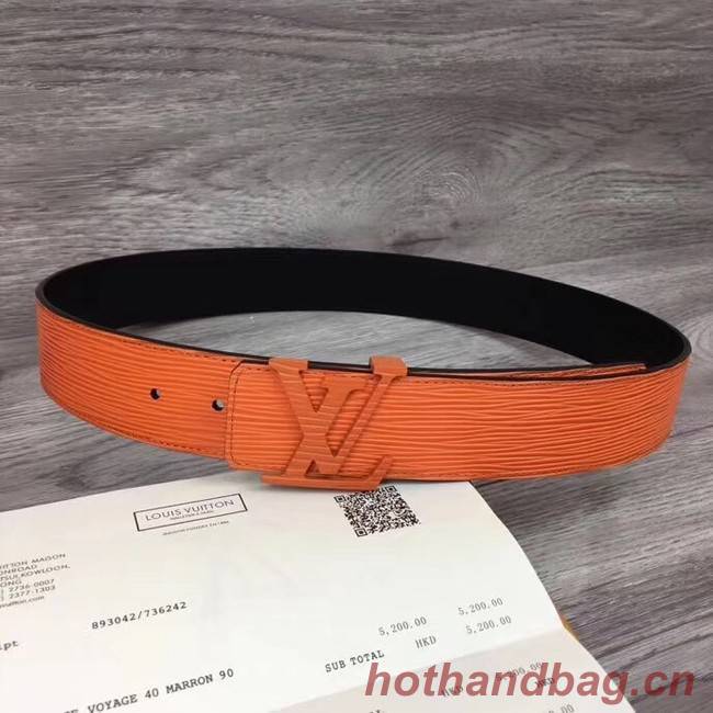 Louis Vuitton INITIALES 40MM BELT M0035S orange