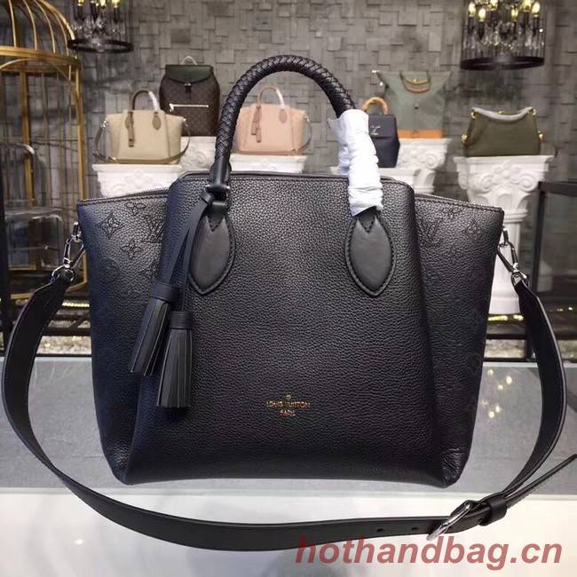 Louis Vuitton Original Mahina Leather HAUMEA M55029 black