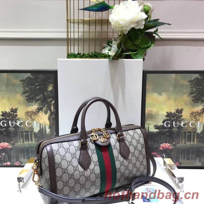 Gucci GG canvas ophidia top quality tote bag 524532 brown