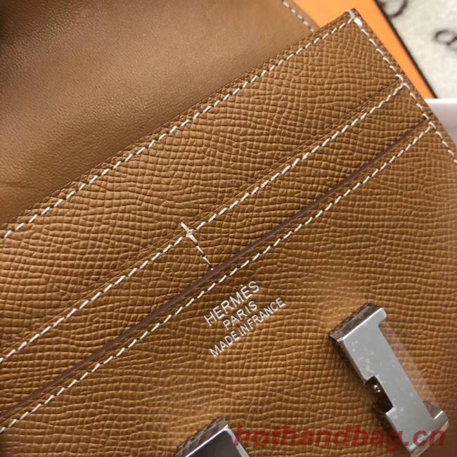 Hermes Constance Wallets espom leather H2297 brown