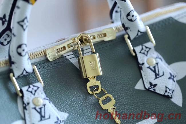 Louis Vuitton Monogram Canvas Speedy 30 M40391 green