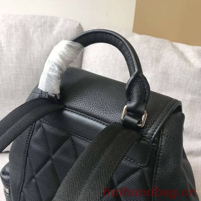 BURBERRY Leather backpack 48791 black